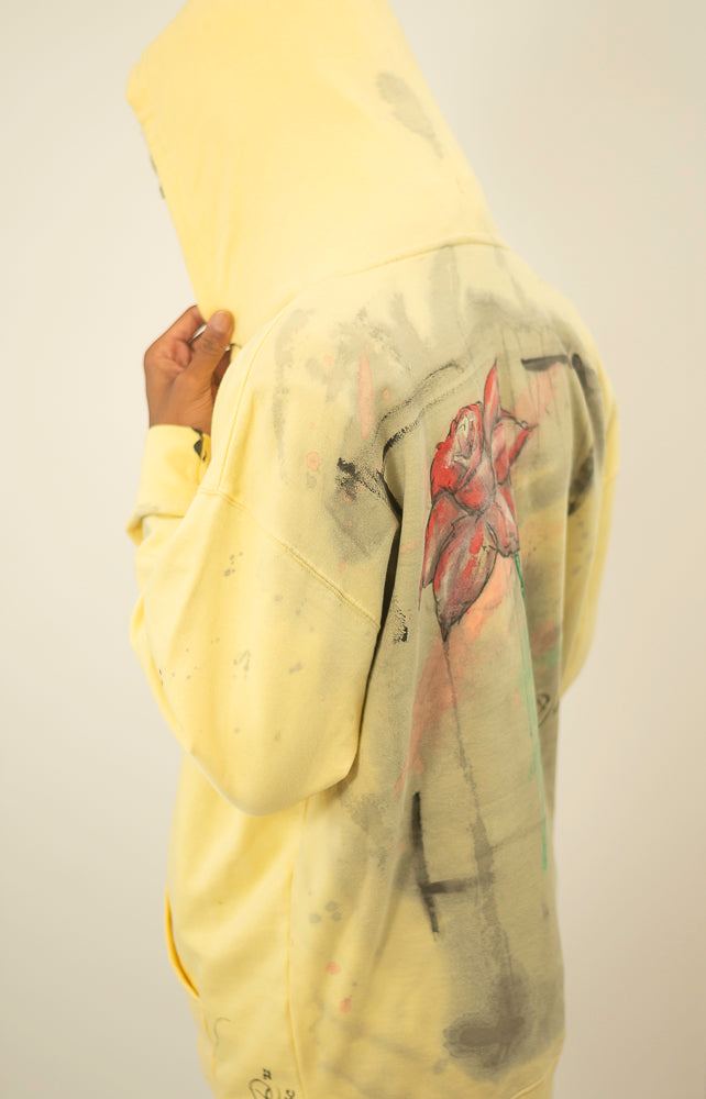 BADU SZN ‘22 “The Crimson Bloom Hoodie (1of1)
